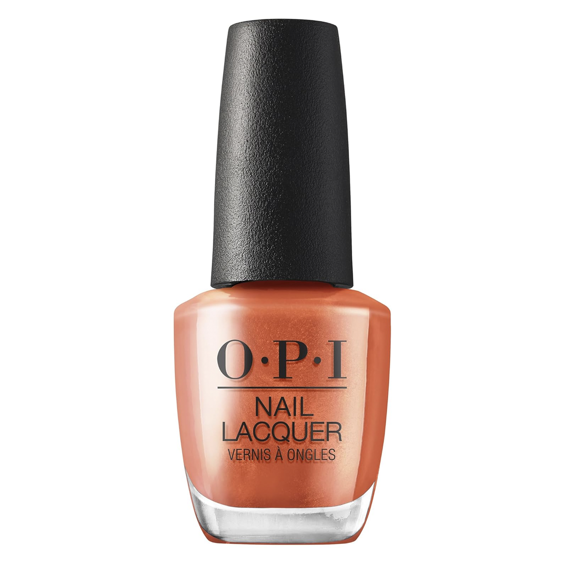 OPI Liquid Fire, Metallic Mega Mix Collection Fall 2024, Nail Lacquer, Molten Orange Shade Metallic Finish, Vegan