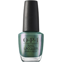 OPI Nail Lacquer Feelin' Capricorn-y NLH016 Sage Green Shimmer Big Zodiac Energy Collection Fall 2023