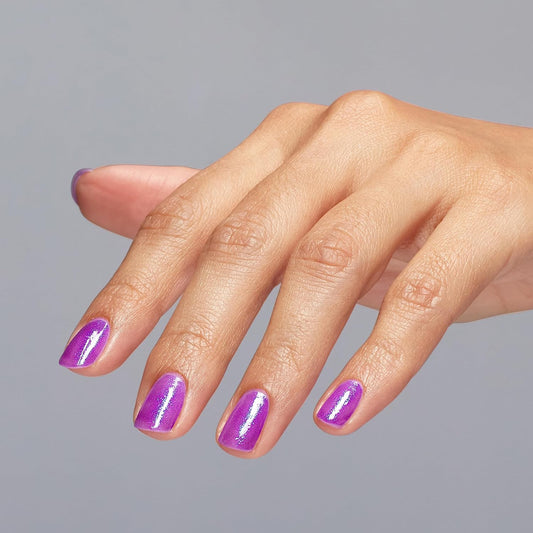 OPI Infinite Shine Nail Lacquer Feelin' Libra-ted ISLH020 Violet Shimmer Big Zodiac Energy Collection Fall 2023
