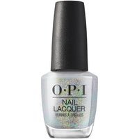 OPI Nail Lacquer I Cancer-tainly Shine NLH018 Silver Holographic Big Zodiac Energy Collection Fall 2023