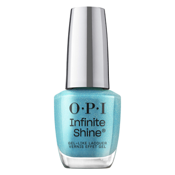 OPI On Cloud Fine, Infinite Shine Nail Lacquer, My Me Era Collection Summer 2024, Aqua Blue Shimmer