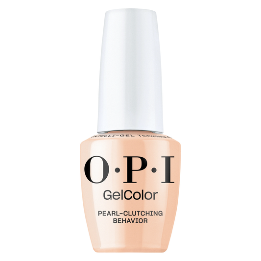 OPI Pearl-Clutching Behavior, Make 'Em Jelly Collection Summer 2025, GelColor Soak-Off Gel Polish Intelli-Gel Technology, Sheer Pink Milky Jelly Gel Nail Polish