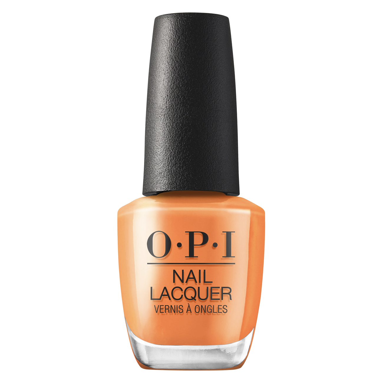 OPI Prideful Peach, Make 'em Jelly Collection Summer 2025, Nail Lacquer, Bright Orange Milky Jelly Shade Polish