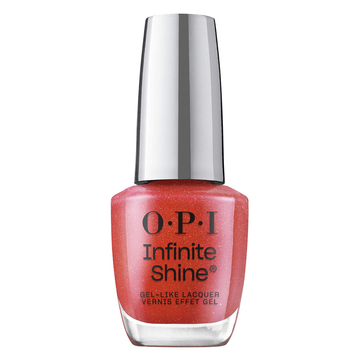 OPI Self Looove, Infinite Shine Nail Lacquer, My Me Era Collection Summer 2024, Shimmery Candy Red