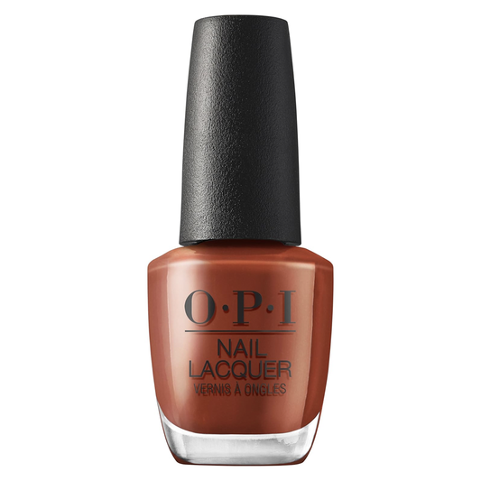 OPI Slip Dressed Up, What's Your Mani-tude? Collection Fall 2025, Nail Lacquer, Opaque Dark Red Brown