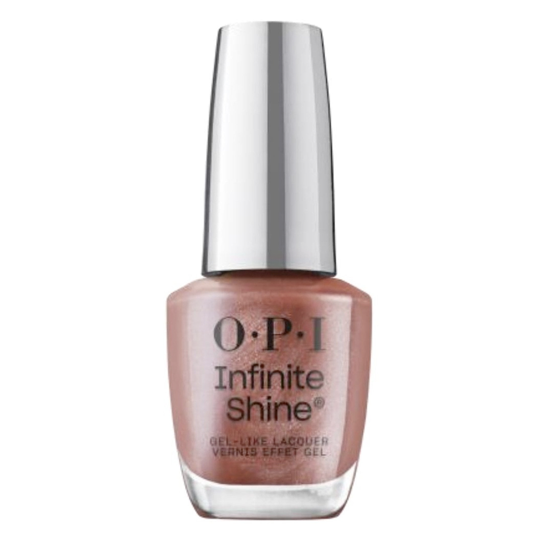 OPI Stellar Tips, Infinite Shine Nail Lacquer, Metallic Mega Mix Collection Fall 2024, Copper Shimmer