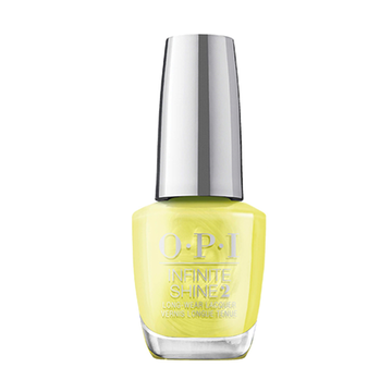 OPI Infinite Shine Nail Lacquer Sunscreening My Calls Pastel Yellow Shade Summer Make The Rules Collection Summer 2023