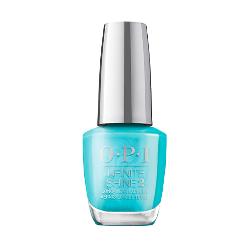 OPI Infinite Shine Nail Lacquer Surf Naked Clear Sea Blue Shade Summer Make The Rules Collection Summer 2023