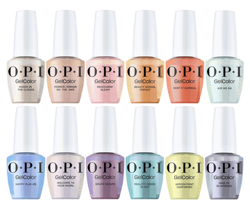 OPI OPI'm Dreaming Collection Spring 2025, GelColor Soak-Off Gel Polish Intelli-Gel Technology, Shimmery Sheer Pastel Gel Nail Polish