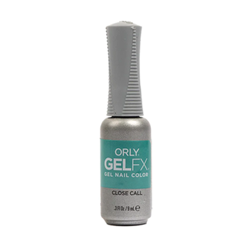 ORLY Close Call Gel FX Nail Polish Lacquer Great Escape Collection Summer 2023 Teal Shimmer Shade