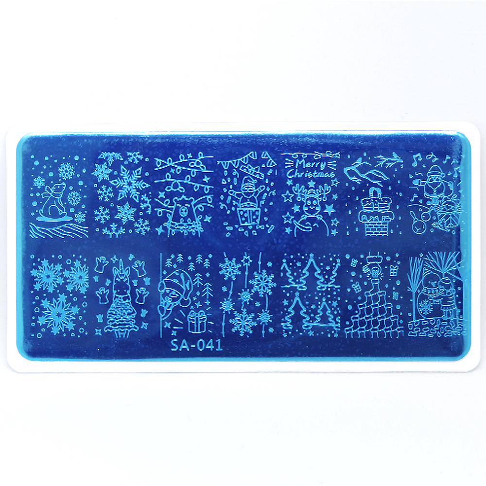 Sofi-Art Nail Art Image Stamping Plate - SA-041