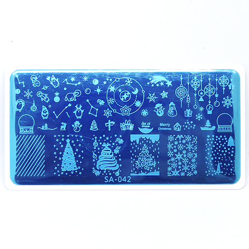 Sofi-Art Nail Art Image Stamping Plate - SA-042