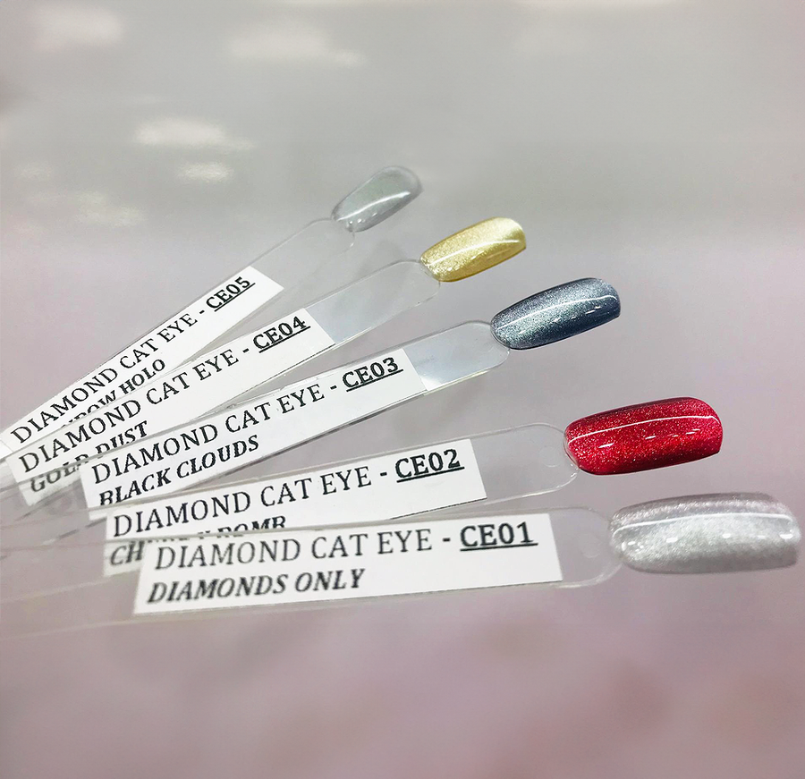 Sofiglaze Soak-Off Gel Nail Polish, Diamond Cat Eye Series, Gold Dust #CE04, High Quality Reflective Colors