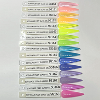 Sofiglaze Soak-Off Gel Nail Polish #SG161 High Quality Long Lasting Trending Transparent Glass Fizzy Gelly Colors