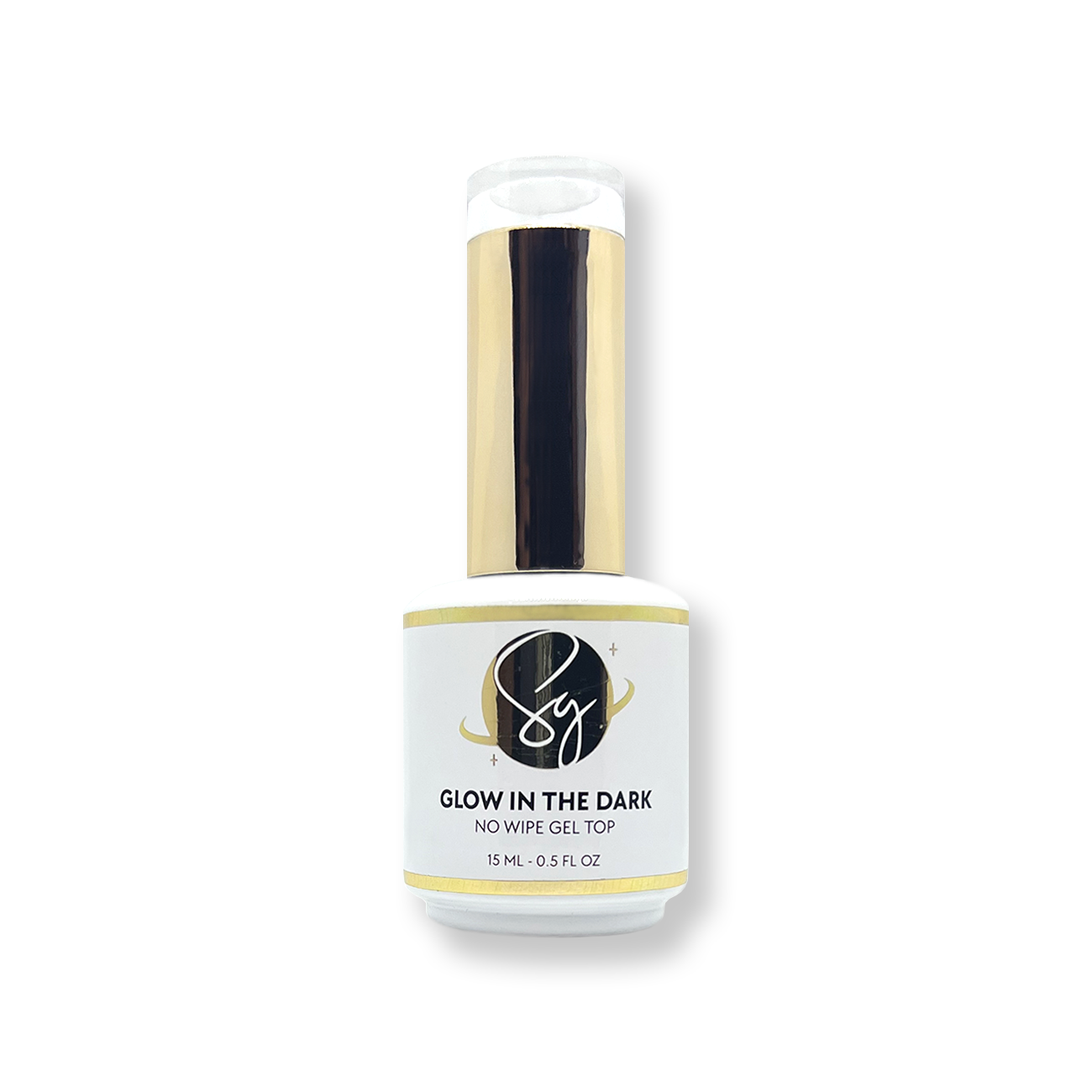 Get Glow in the Dark Finish Over Everything! Great Quality. No Wipe Gloss Gel Top Coat. Easy To Use. Fast Application. Simple Removal - Sofiglaze Soak-Off Gel Nail Polish - Glow in the Dark No Wipe Gel Top - 15 ml 0.5 oz