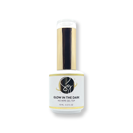 Get Glow in the Dark Finish Over Everything! Great Quality. No Wipe Gloss Gel Top Coat. Easy To Use. Fast Application. Simple Removal - Sofiglaze Soak-Off Gel Nail Polish - Glow in the Dark No Wipe Gel Top - 15 ml 0.5 oz