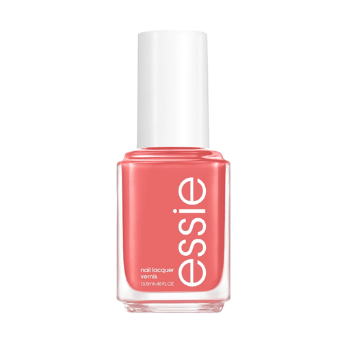 essie Salon-Quality Nail Polish, Vegan, Odd Squad Collection 2024, Coral, Never Basic, 0.46 fl oz