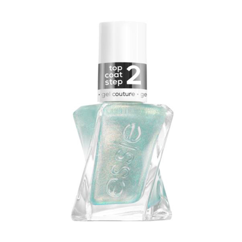 essie Gel Couture Salon-Quality Nail Polish, Spectrum Glow Top Coat Effect, 0.46 fl oz