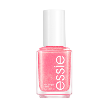 essie Salon-Quality Nail Polish, Vegan, Blushin' & Crushin' Collection Spring 2024, Pink Shimmer, Spring Fling, 0.46 fl oz