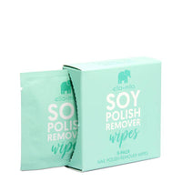 ella+mila's soy-based nail polish remover wipes are designed to effectively remove all traditional nail polishes. Ingredients include Vitamins A, C & E, which promote healthy and moisturized nails. This product does not contain acetone or harsh acetates, which will dry out your skin and damage the nail and cuticles.