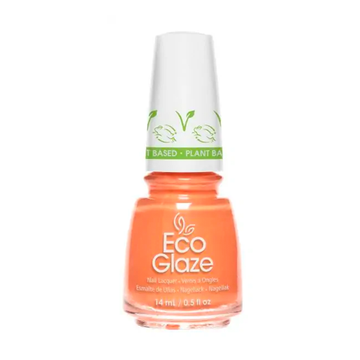 China Glaze Vegan Plant Based Nail Polish Lacquer Playful Poppy #82515 14 free natural ingredients nourish hydrate strengthen nails