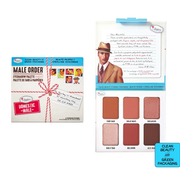 theBalm Cosmetics Male Order Domestic Male Buildable - Long Lasting - Talc Free no talc, synthetic binders, PTFE or parabens, plus 100% recyclable packaging brilliant shades warm taupe eyeshadows creamy tones textures eyeshadow palette eyes