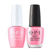 OPI Xbox Collection Spring 2022 GelColor Soak-Off Gel Polish + Matching Nail Lacquer - Racing For Pinks #GCD52