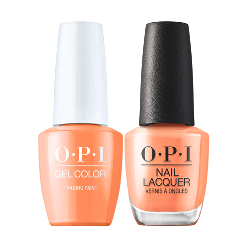 OPI Xbox Collection Spring 2022 GelColor Soak-Off Gel Polish + Matching Nail Lacquer - Trading Paint #GCD54