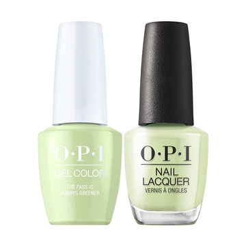 OPI Xbox Collection Spring 2022 GelColor Soak-Off Gel Polish + Matching Nail Lacquer - The Pass is Always Greener #GCD56