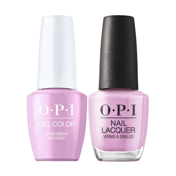 OPI Xbox Collection Spring 2022 GelColor Soak-Off Gel Polish + Matching Nail Lacquer - Achievement Unlocked #GCD60