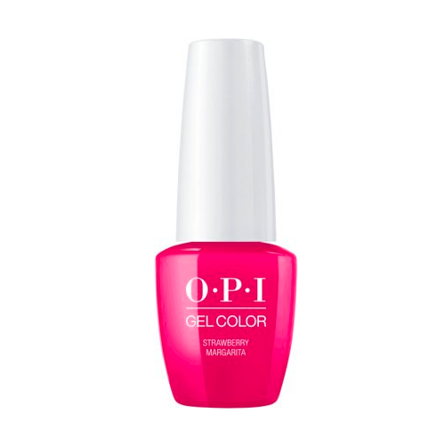 Sip into this bright pink gel nail polish and enjoy! OPI GelColor Soak-Off Gel Nail Polish - Strawberry Margarita #GCM23 - 15 mL 0.5 oz