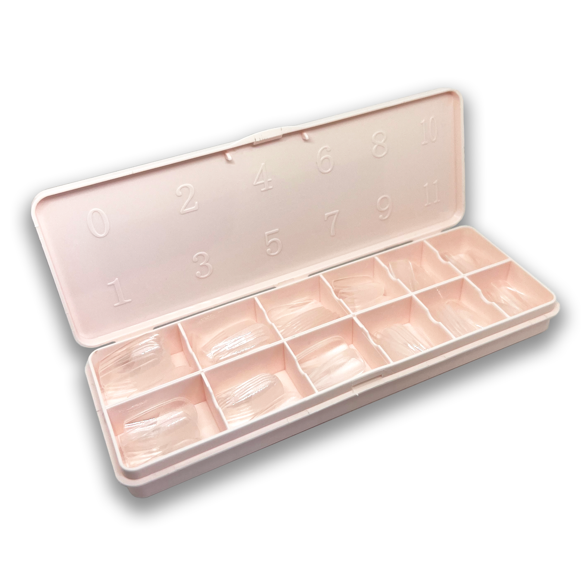 Gellicure Soak Off Gel System Extension Pre-etched Nail Tips Coffin Long extreme durability lightweight precision polish lacquer acrylic false professional