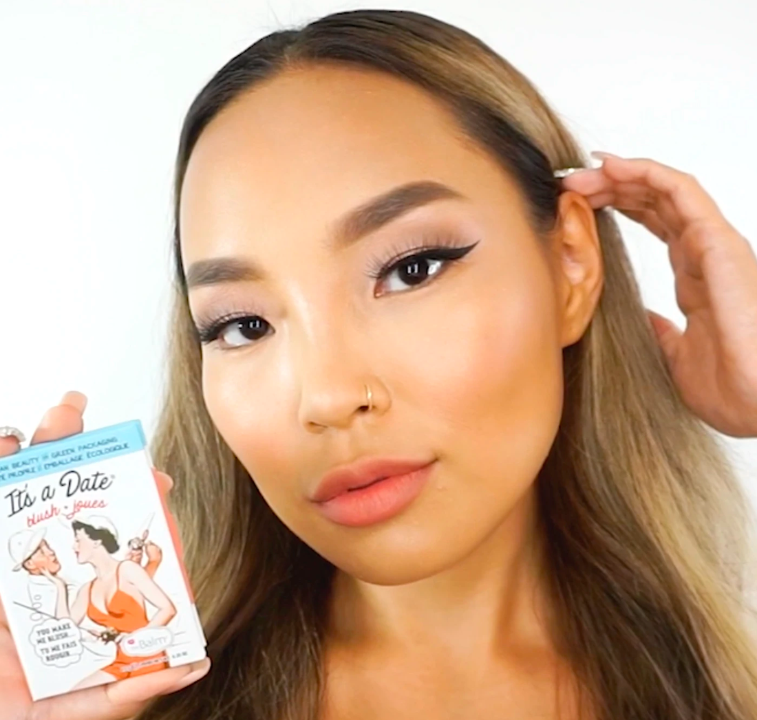 theBalm Cosmetics It's A Date Powder BlushClean Ingredients - Recyclable Packaging - Highly Pigmented Cheeks Palette