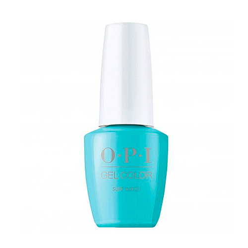 OPI GelColor Surf Naked Blue Shimmer Gel Nail Polish Summer Make The Rules Collection 2023
