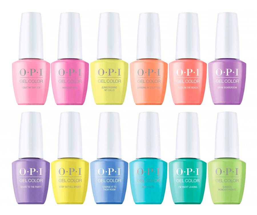 OPI GelColor Summer Make The Rules Collection Summer 2023 Gel Nail Polish