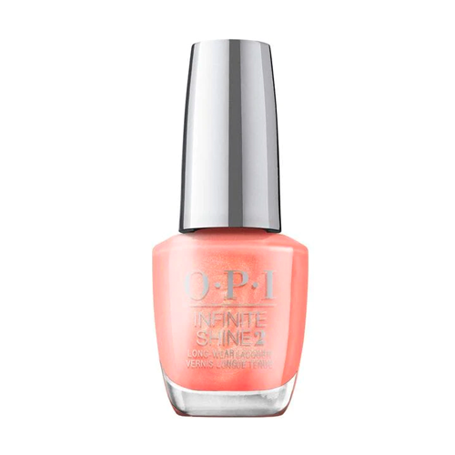 A pearly peach shade can’t be overlooked, as it’s a beautiful and charming hue that can be worn on any occasion. OPI Me, Myself and OPI Collection Spring 2023 Infinite Shine Long-Wear Nail Lacquer - Data Peach #ISLS008