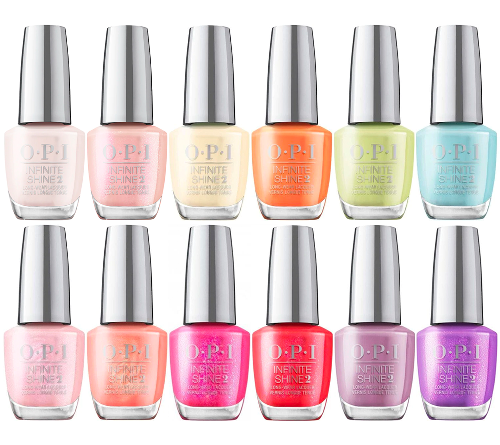OPI Me Myself and OPI Collection Infinite Shine Long Wear Nail Lacquer Polish Spring 2023 12 new shades