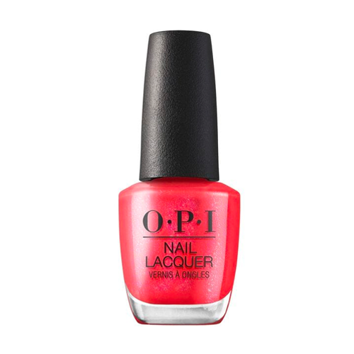 A shimmery red that makes you more attractive is a bold color that speaks of affection, fire, and confidence. OPI Me, Myself and OPI Collection Spring 2023 Nail Lacquer - Left Your Texts On Red #NLS010