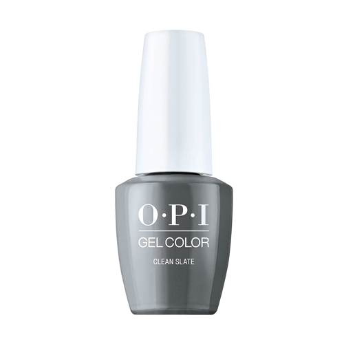 Get tin your element with this dark metallic gray gel nail polish. OPI Fall Wonders Collection Fall 2022 GelColor Soak-Off Gel Nail Polish - Clean Slate #GCF011 - 15 mL 0.5 oz