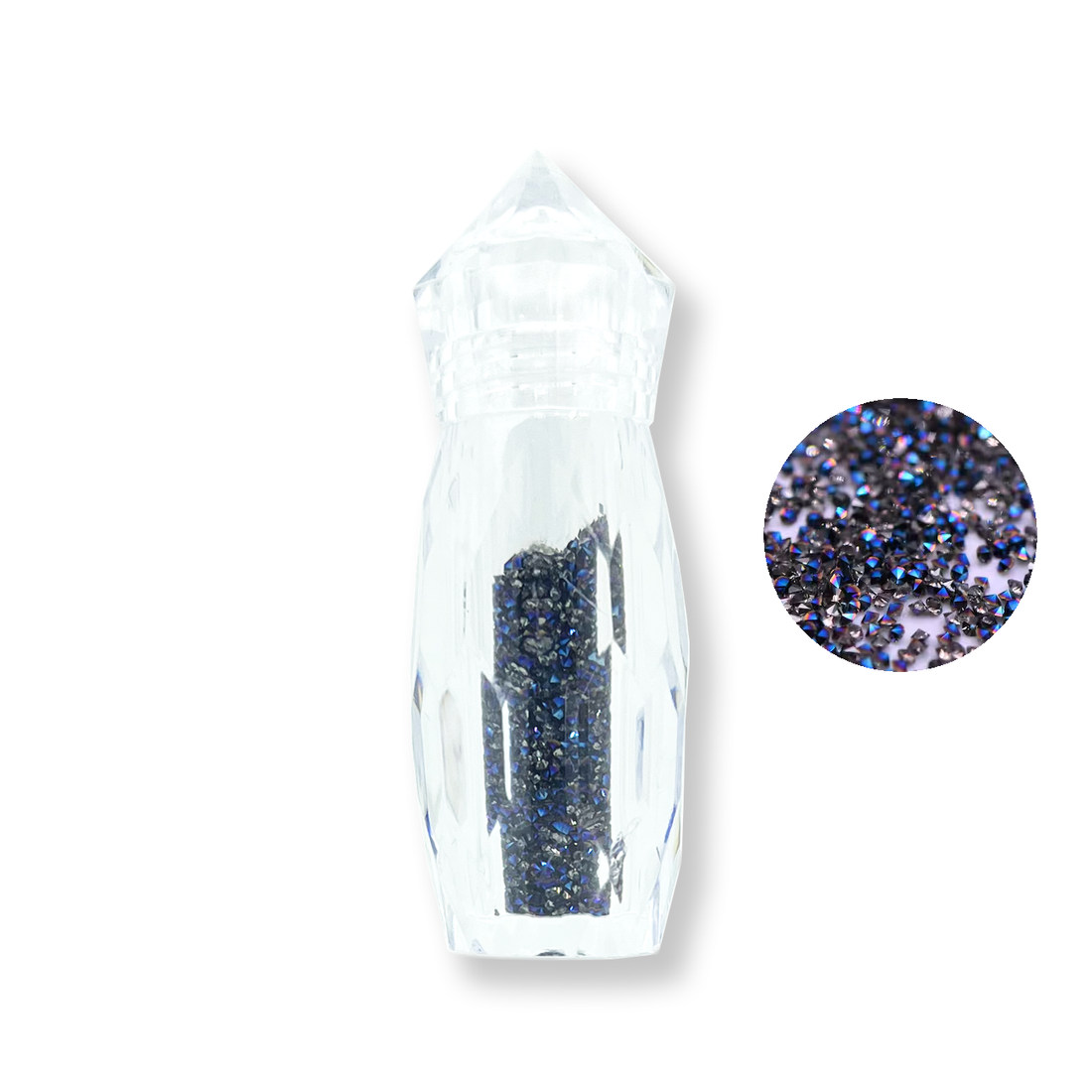 Sofi-Art Rhinestone Pixie Nail Art - Ancient Blue - Great Quality. Easy To Use, Fast Application and Simple Removal. Non-Toxic, Eco-Friendly. Long-Lasting.