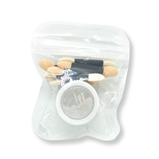 Sofi-Chrome High Brilliance Nail Powder - Pearl Moonbeam - Elevate your classic mani with this simple yet stunning powder finish. Endless color opportunities! These shades will transform your mediocre mani to gorgeous insta worthy nails. Finely milled powder perfection.