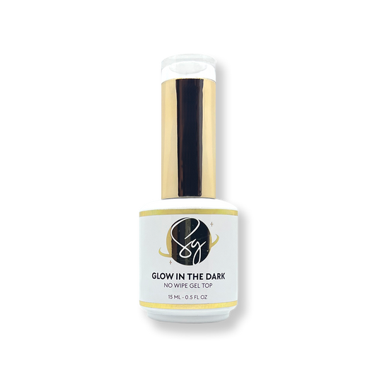 Get Glow in the Dark Finish Over Everything! Great Quality. No Wipe Gloss Gel Top Coat. Easy To Use. Fast Application. Simple Removal - Sofiglaze Soak-Off Gel Nail Polish - Glow in the Dark No Wipe Gel Top - 15 ml 0.5 oz