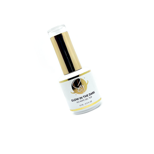 Get Glow in the Dark Finish Over Everything! Great Quality. No Wipe Gloss Gel Top Coat. Easy To Use. Fast Application. Simple Removal - Sofiglaze Soak-Off Gel Nail Polish - Glow in the Dark No Wipe Gel Top - 15 ml 0.5 oz