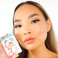 theBalm Cosmetics Third Date Powder BlushClean Ingredients - Recyclable Packaging - Highly Pigmented Cheeks Palette