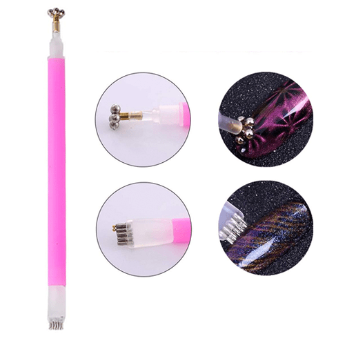 Beauty 20, Flower Nail Magnet Stick, Manicure/Pedicure Tools & Kits