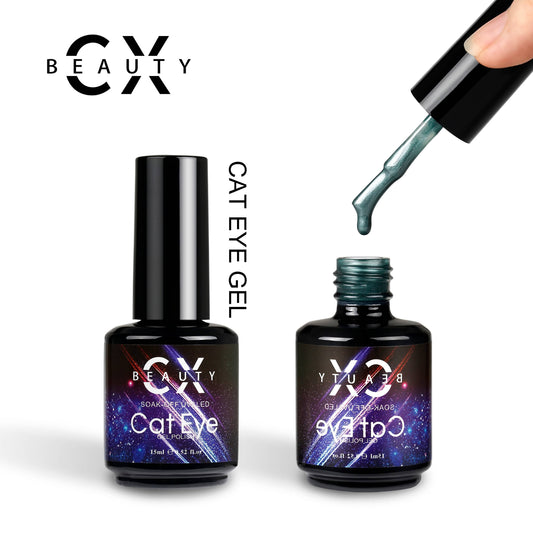 CX Beauty, CX Beauty Magnetic Ripple Cat Eye, Gel & Shellac Polish