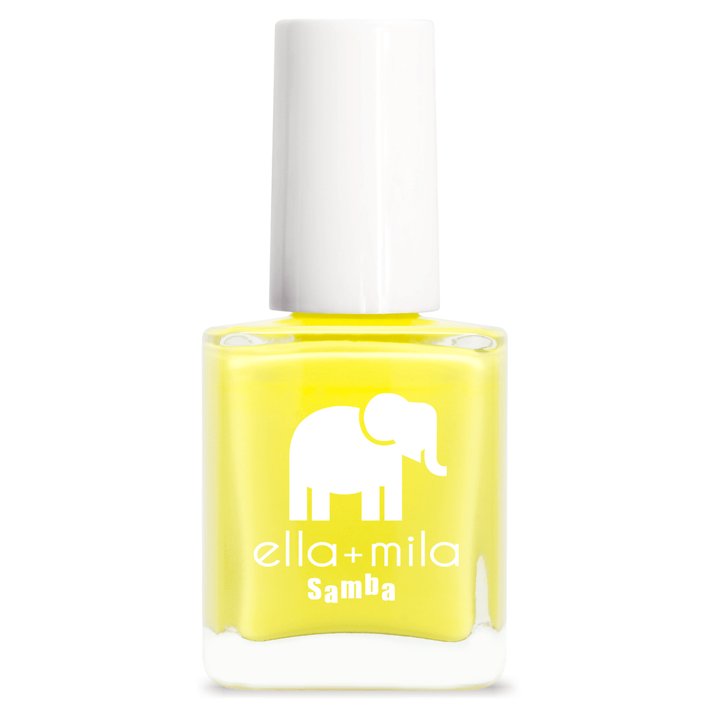 Sheer neon yellow {matte finish}. Vegan. Animal Cruelty-Free. Quick Dry. Chip Resistant. ella+mila Samba Collection Nail Polish - Copabikini