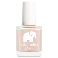 Light neutral nude. Vegan. Animal Cruelty-Free. Quick Dry. Chip Resistant. ella+mila Desire Collection Nail Polish - Light To The Touch