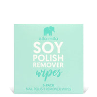 ella+mila, ella+mila Soy Nail Polish Remover Wipes - Unscented, Nail Polishella+mila's soy-based nail polish remover wipes are designed to effectively remove all traditional nail polishes. Ingredients include Vitamins A, C & E, which promote healthy and moisturized nails. This product does not contain acetone or harsh acetates, which will dry out your skin and damage the nail and cuticles.
