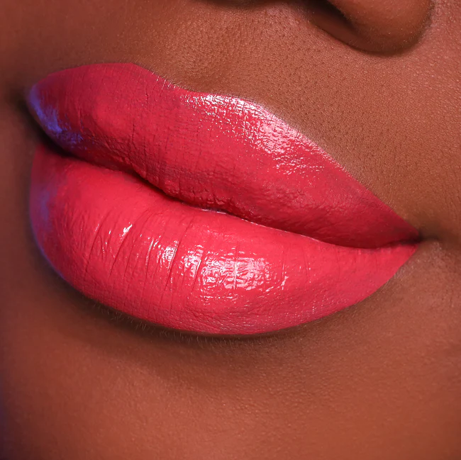 Burnt orange-red. Creamy Finish. Plant-Based. Vegan. Animal Cruelty-Free. Vitamin E Enriched - Moisturizing. Ultra-Lightweight - Non-Stick Formula. ella+mila Liquid Lipstick - Touch of Love